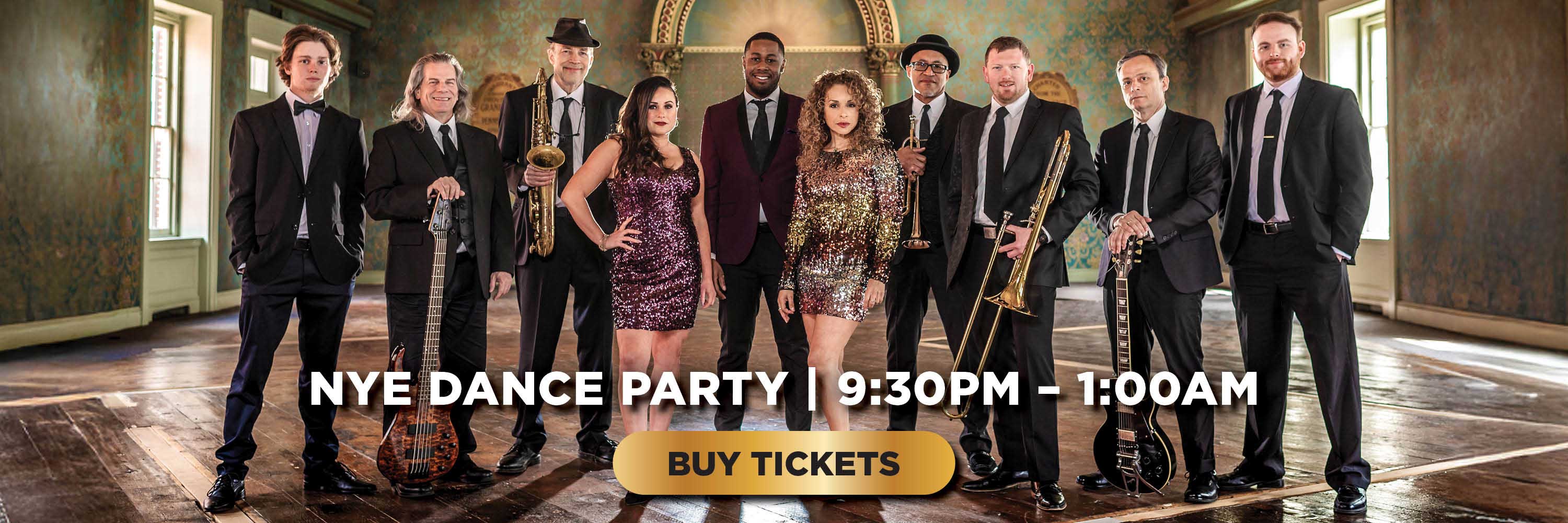 NYE Dance Party | 9:30PM - 1:00AM | BUY TICKETS