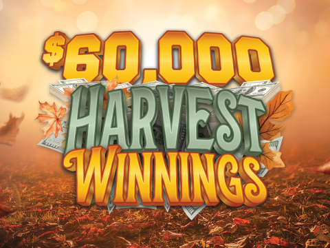 $60,000 Harvest Winnings